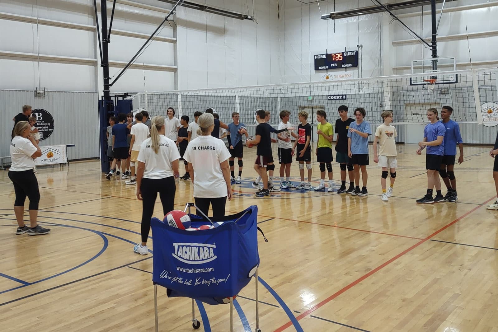 Voltage practice at the gym